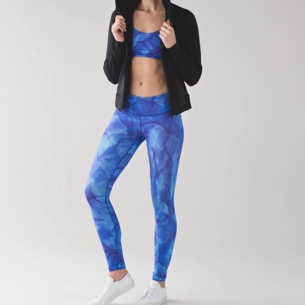 lululemon athletica Blue Leggings